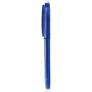 Ручка гелев пиши-стирай 0,7 мм синяя Edit, каучук. грип, тониров. синий корпус, 2 ластика 5051790